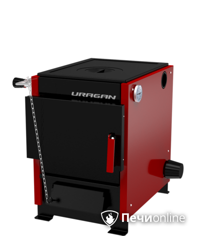 Твердотопливный котел Термокрафт Uragan 10 кВт в Горно-Алтайске